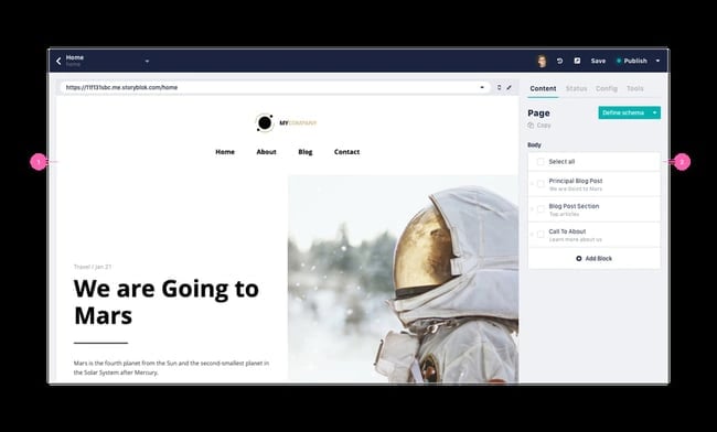 best cms platforms Storyblock