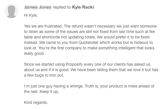 Proposify-customer-service